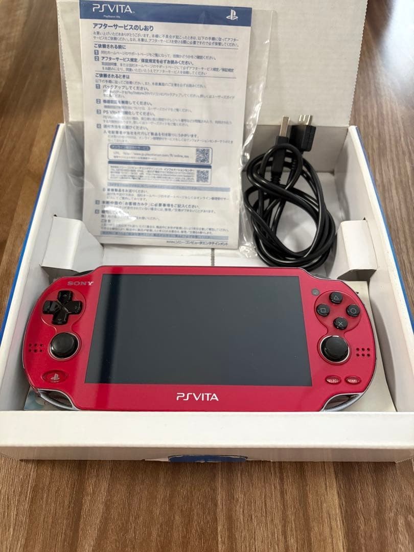 PlayStation PS Vita OLED (PCH-1000) Cosmic Red Boxed Tested