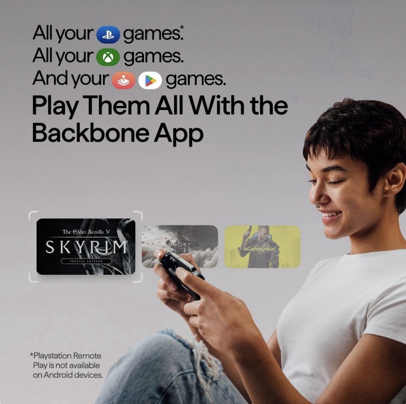 New Backbone One 2nd generation Mobile Gaming Controller BB-51-P-BR USB-C