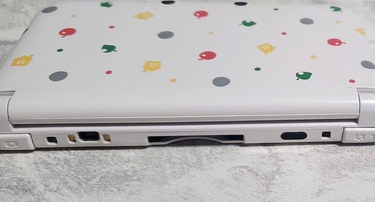 Nintendo 3DS XL Animal Crossing Limited Edition Console only Tested No Software