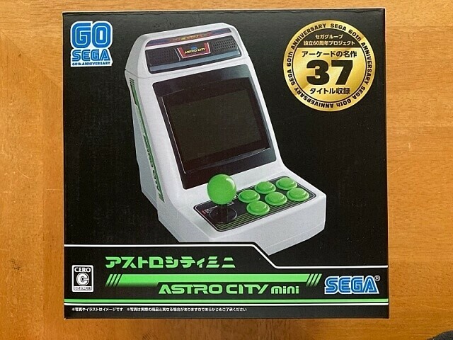 SEGA Game Console ASTRO CITY mini 1/6 1990s games 36 titles