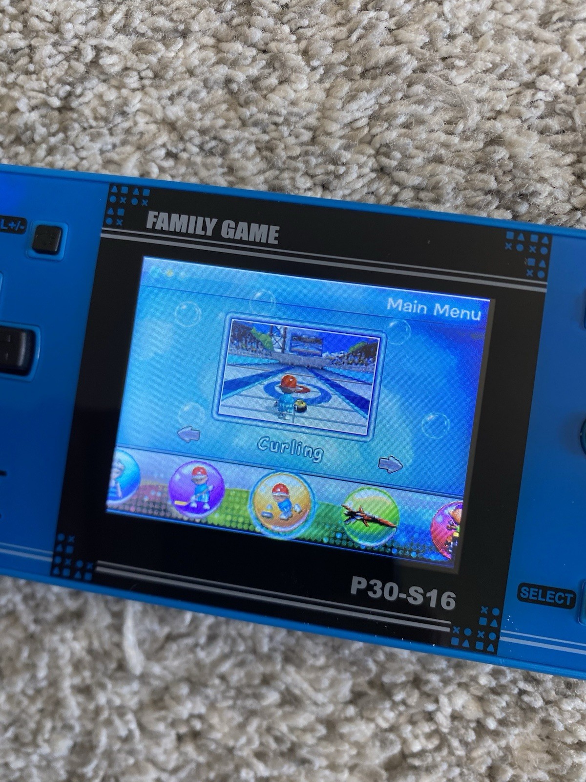 Handheld Video Game Console Preloaded Mii Style Arcade Games Portable 220 n 1