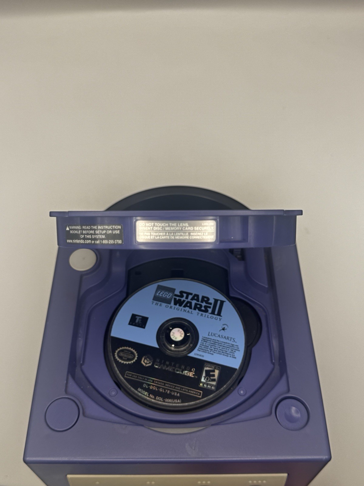 Nintendo GameCube Indigo Console Bundle Controller + Cords + 5 Games