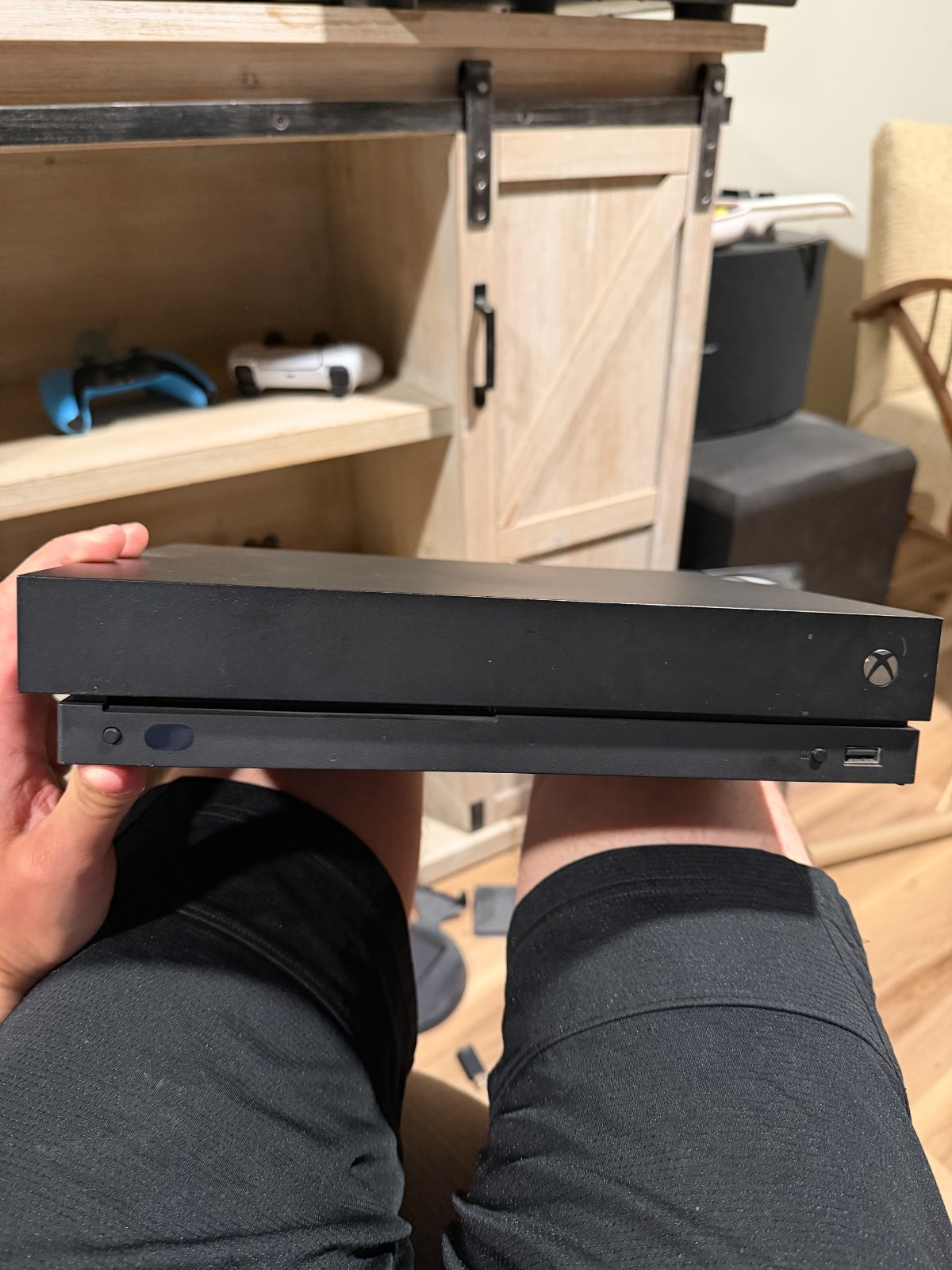 Microsoft Xbox One X 1TB Home Console – Black – with Controller