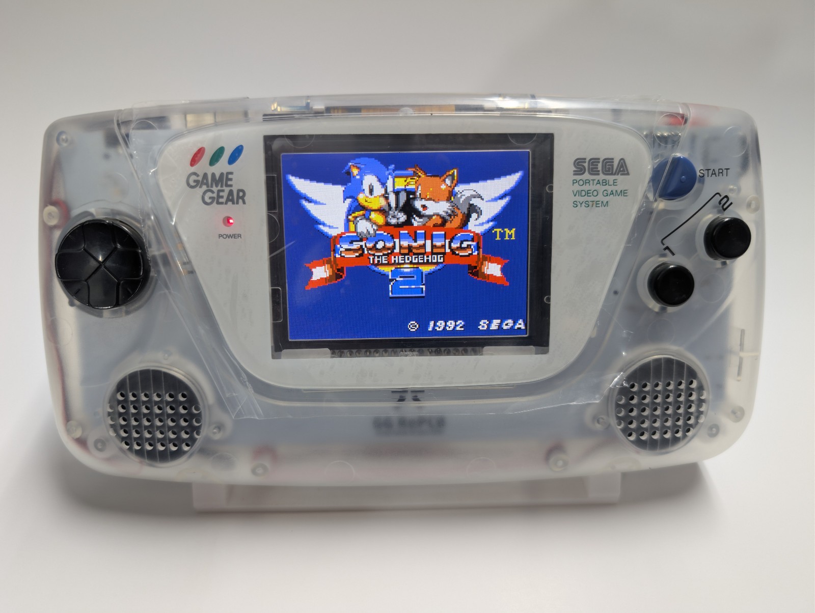 EPIC🔥 SEGA Game Gear VA0 ASIC RePCB ⚡ CleanScreen 📺 USB-C 🔋 Stereo 🎧 Reshell