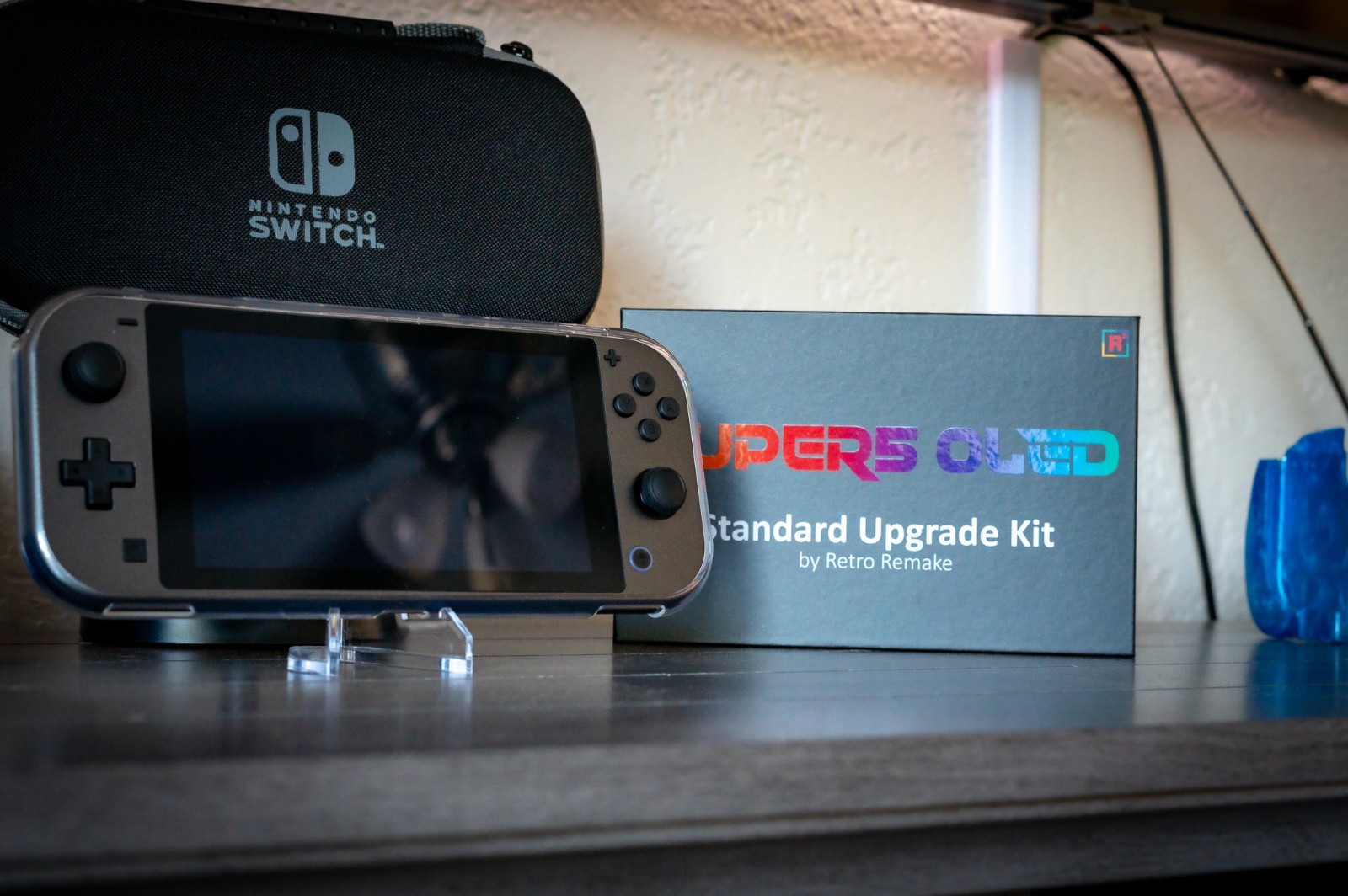 Nintendo Switch Lite OLED SUPER5 Dialga & Palkia 256GB TMR Joysticks BUNDLE