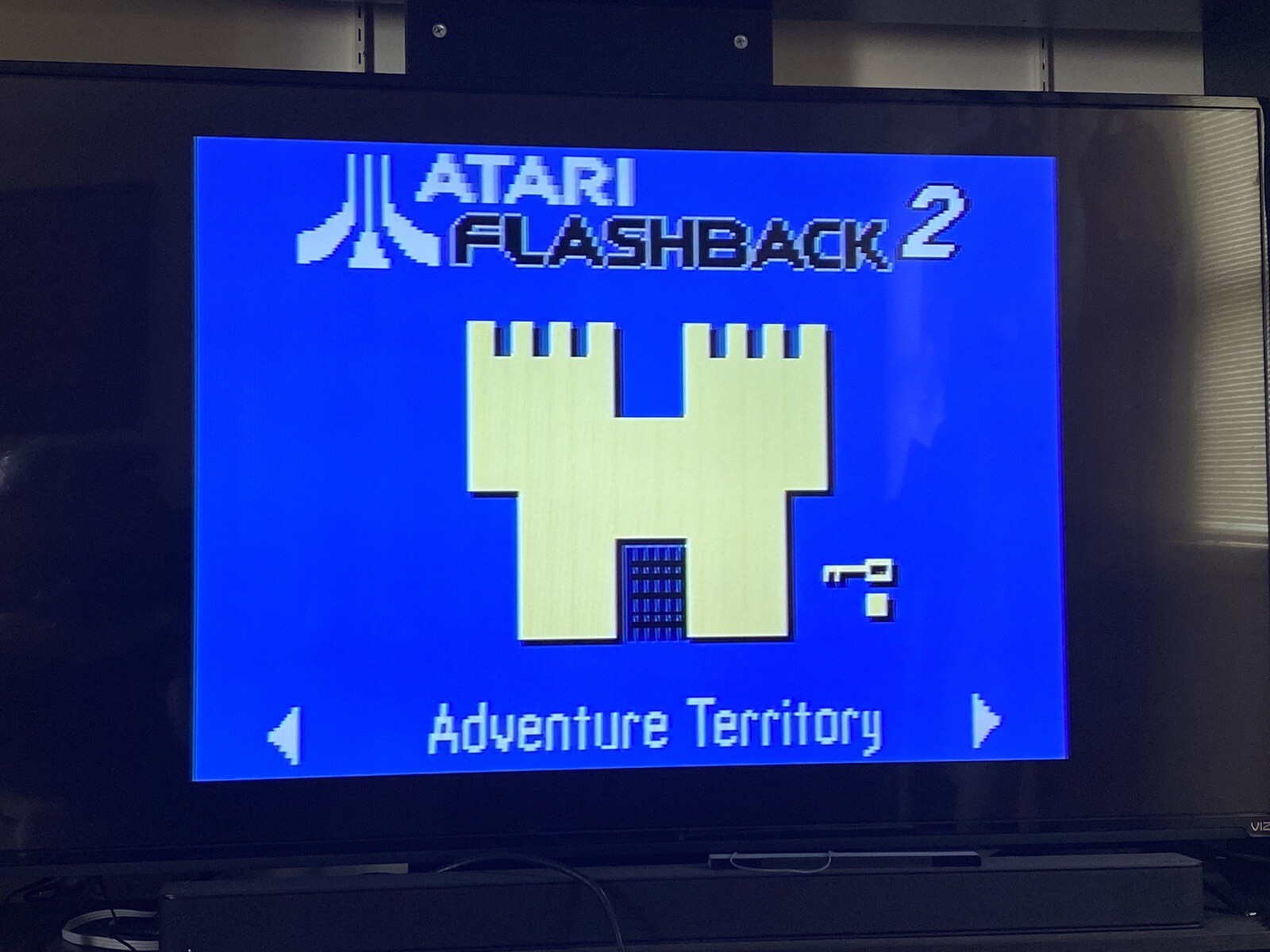 Atari Flashback 2 Console w/ Controllers And Wires Works Great Plug N Play Game