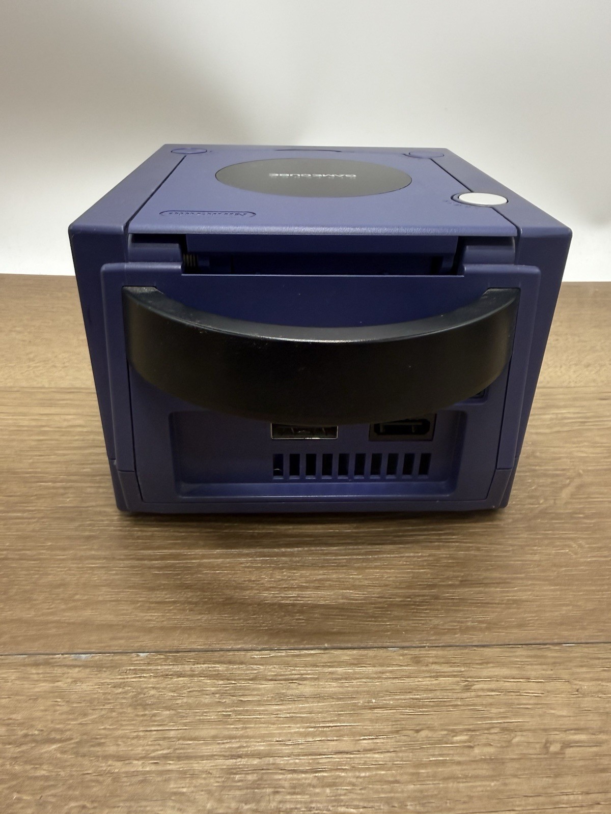 Indigo Nintendo GameCube (DOL-001) With Two Controllers And Game Tested