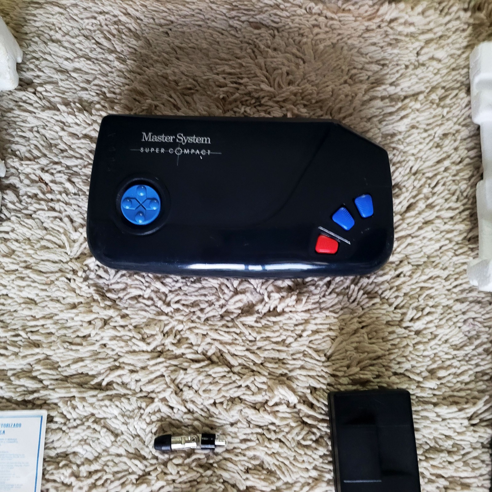 RARE: MASTER SYSTEM SUPER COMPACT CIB W/ ORIGINAL BOXSET BY TECTOY BRAZIL 🔥