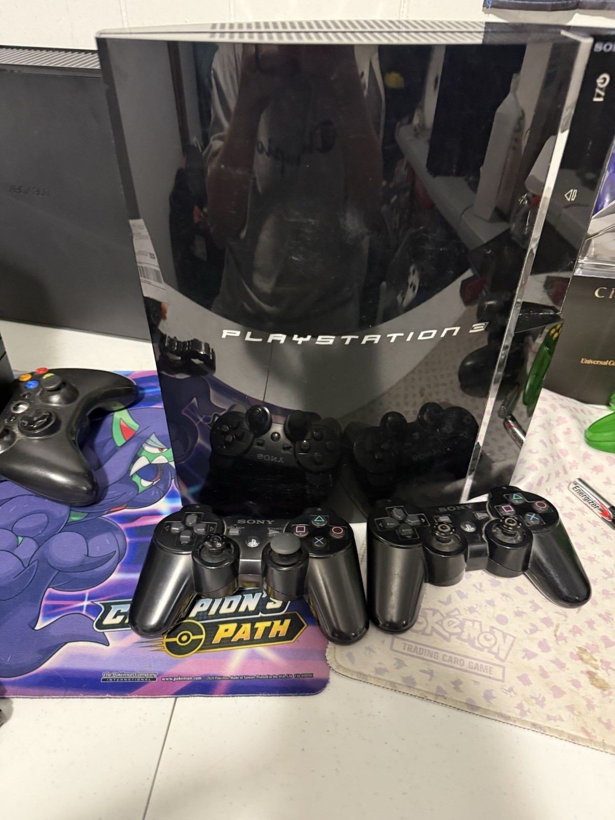 Sony PlayStation 3 Backward Compatible PS1 PS2 CECHA01 Tested 465gb Hard Drive