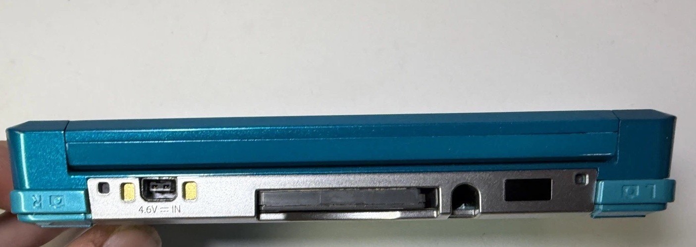 MINT Original Nintendo 3DS Handheld System Aqua Blue Tested Working Console