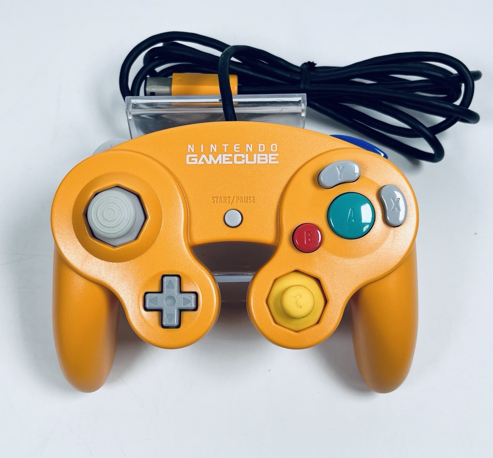 🎮✨ Rare Nintendo GameCube Spice Orange Console Boxed Set Controller Tested JP