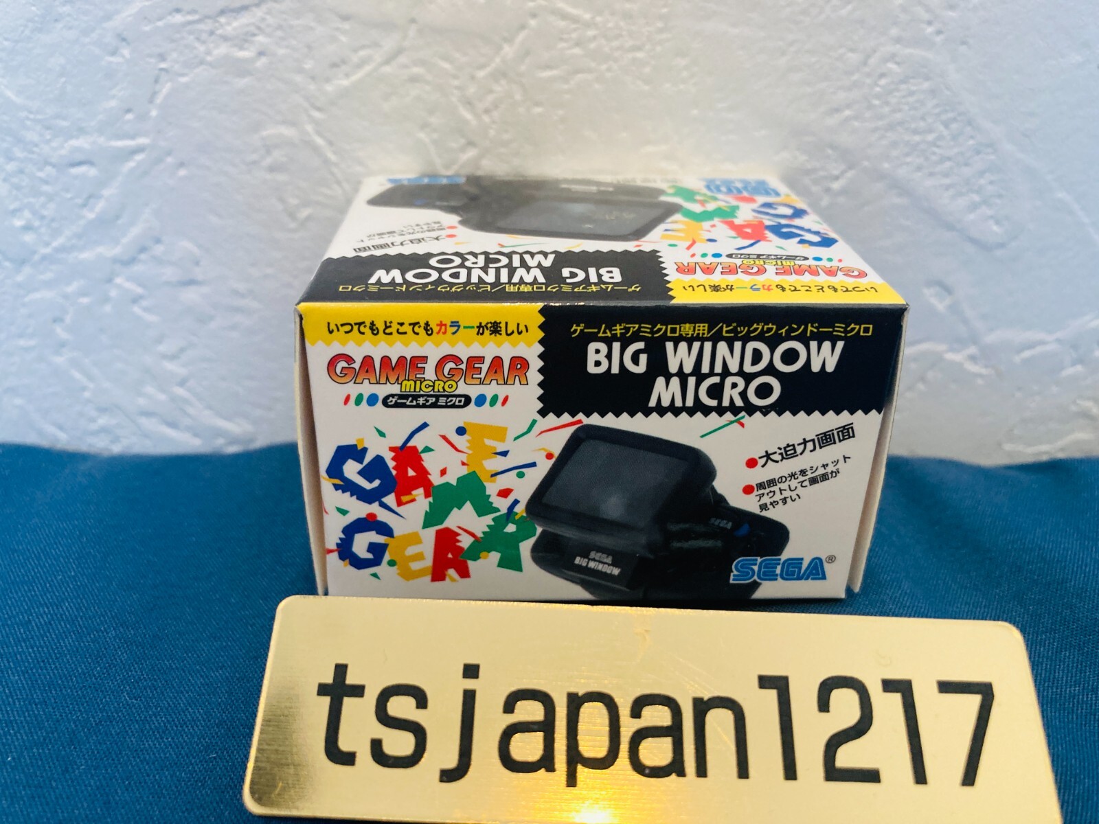 SEGA Game Gear Micro Console Big Window 4 Colors Complete Set 30th Anniversary