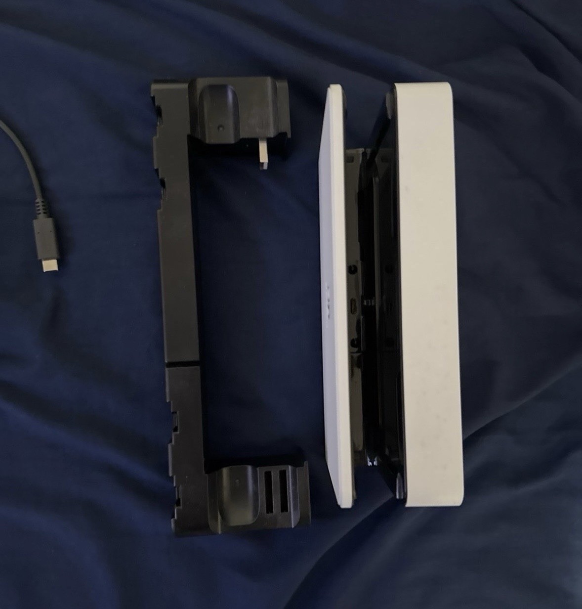 Nintendo Switch OLED + charging dock accessories for joycon