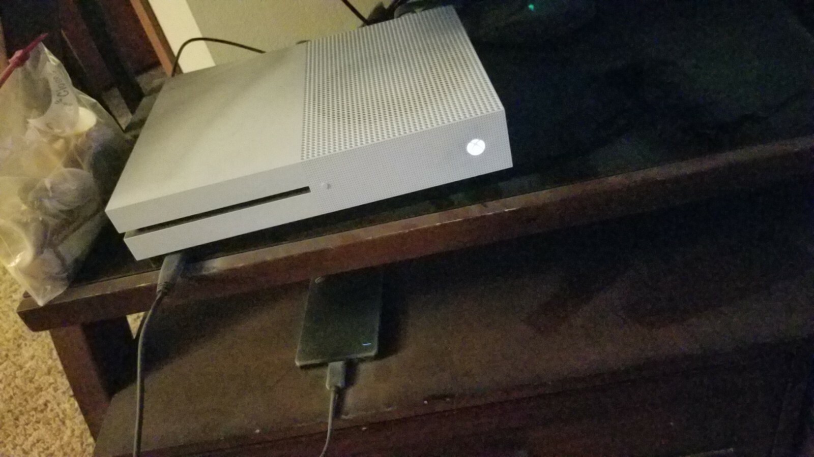 Microsoft Xbox One S 365GB White Console –