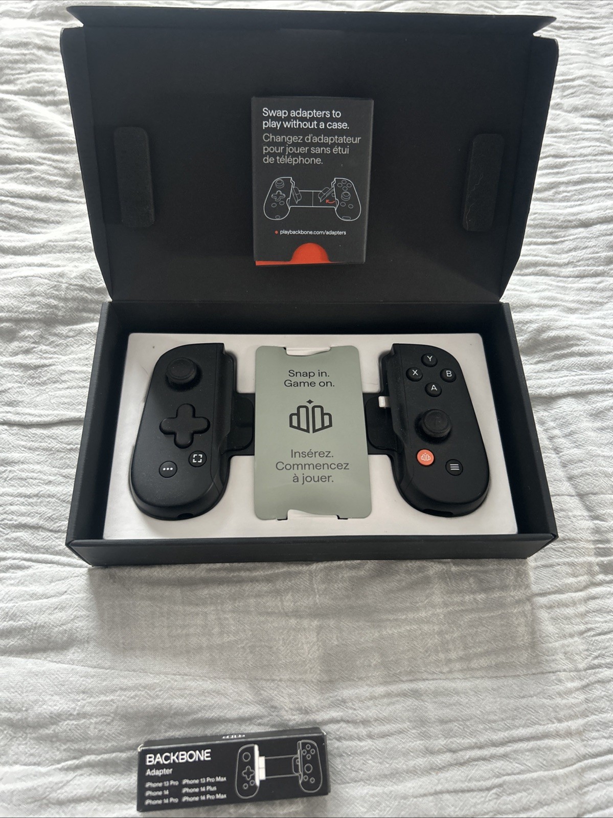 Backbone One (2nd Gen) Gaming Controller for iPhone | Lightning Port |Black