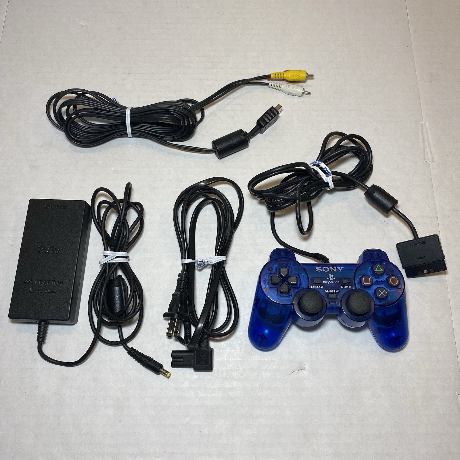 PlayStation 2 Slim PS2 Console Controller Cables Need For Speed Video Game WORKS