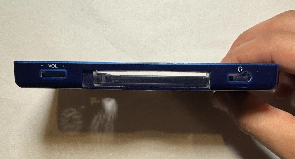 Nintendo Ds Lite Original Replacement Bottom Shell – Enamel Navy Blue