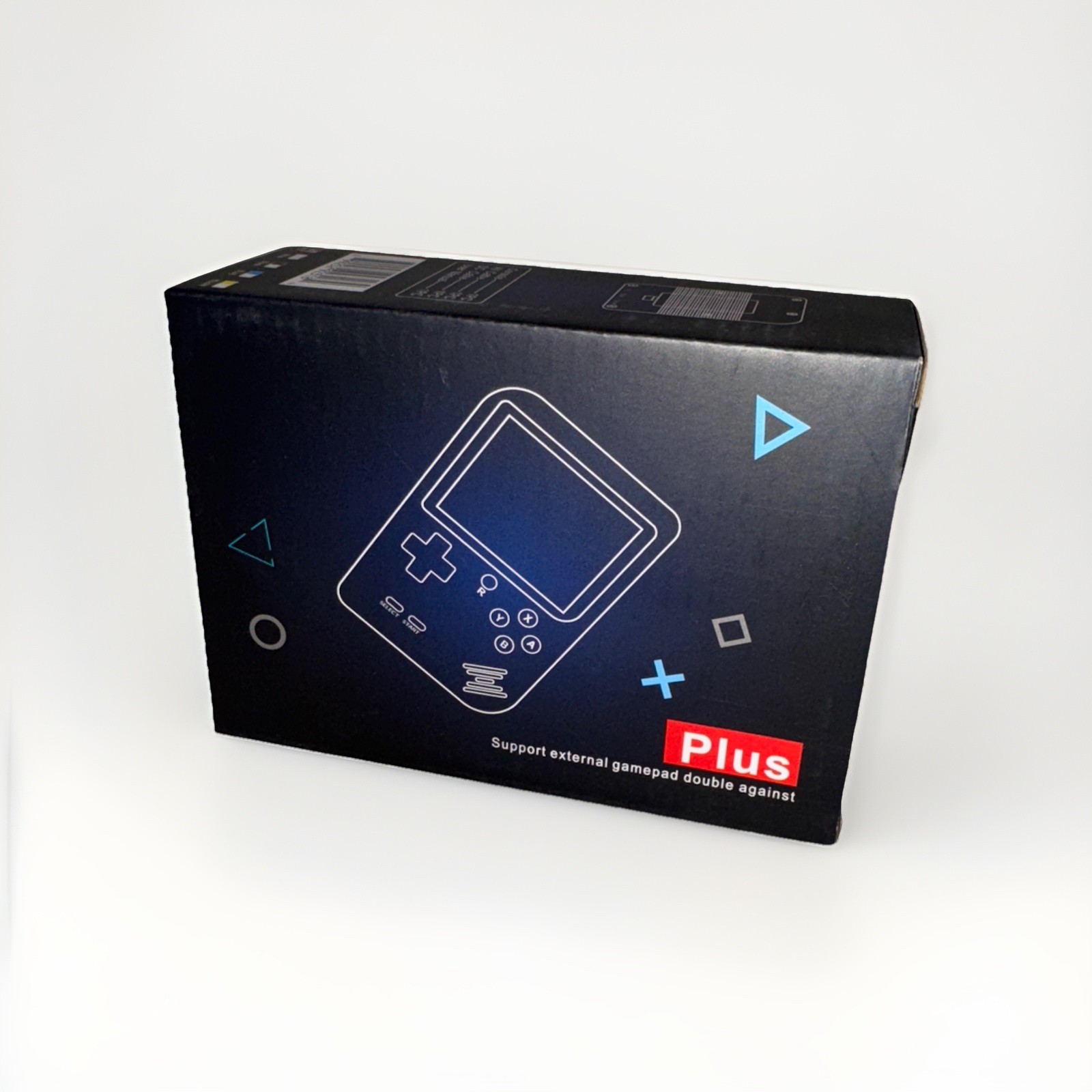 Plus Game Box 400 in 1 Plus Handheld Gamepad New in box Clear See Through