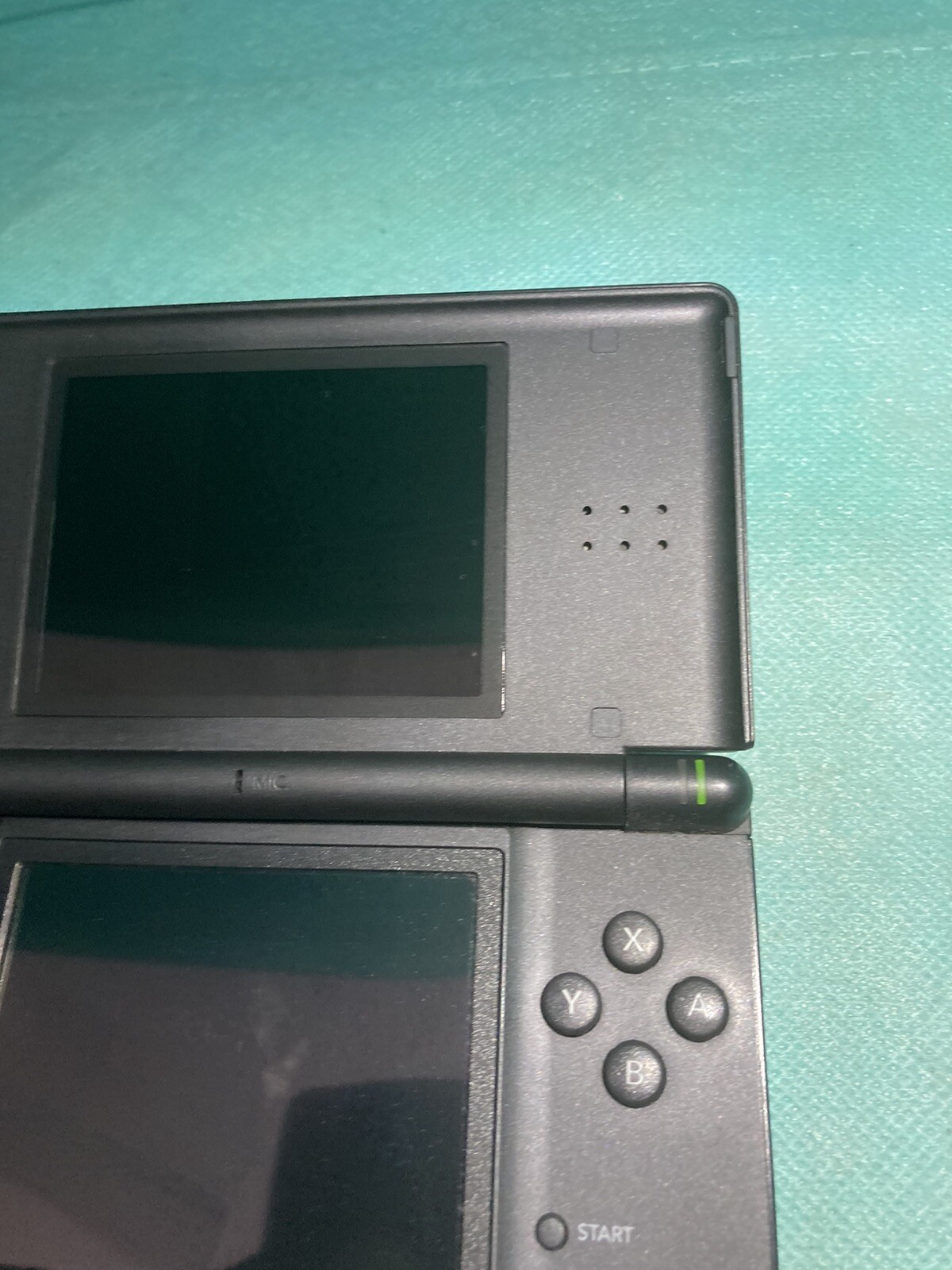 Nintendo DS Lite Handheld System – Onyx Black ***PARTS or REPAIR***