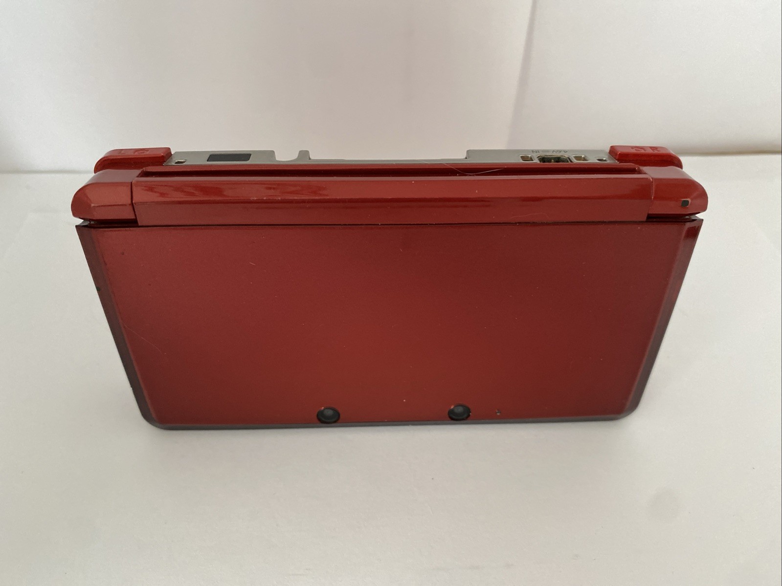 Nintendo 3DS Handheld System Flame Red Working Great Condition North American