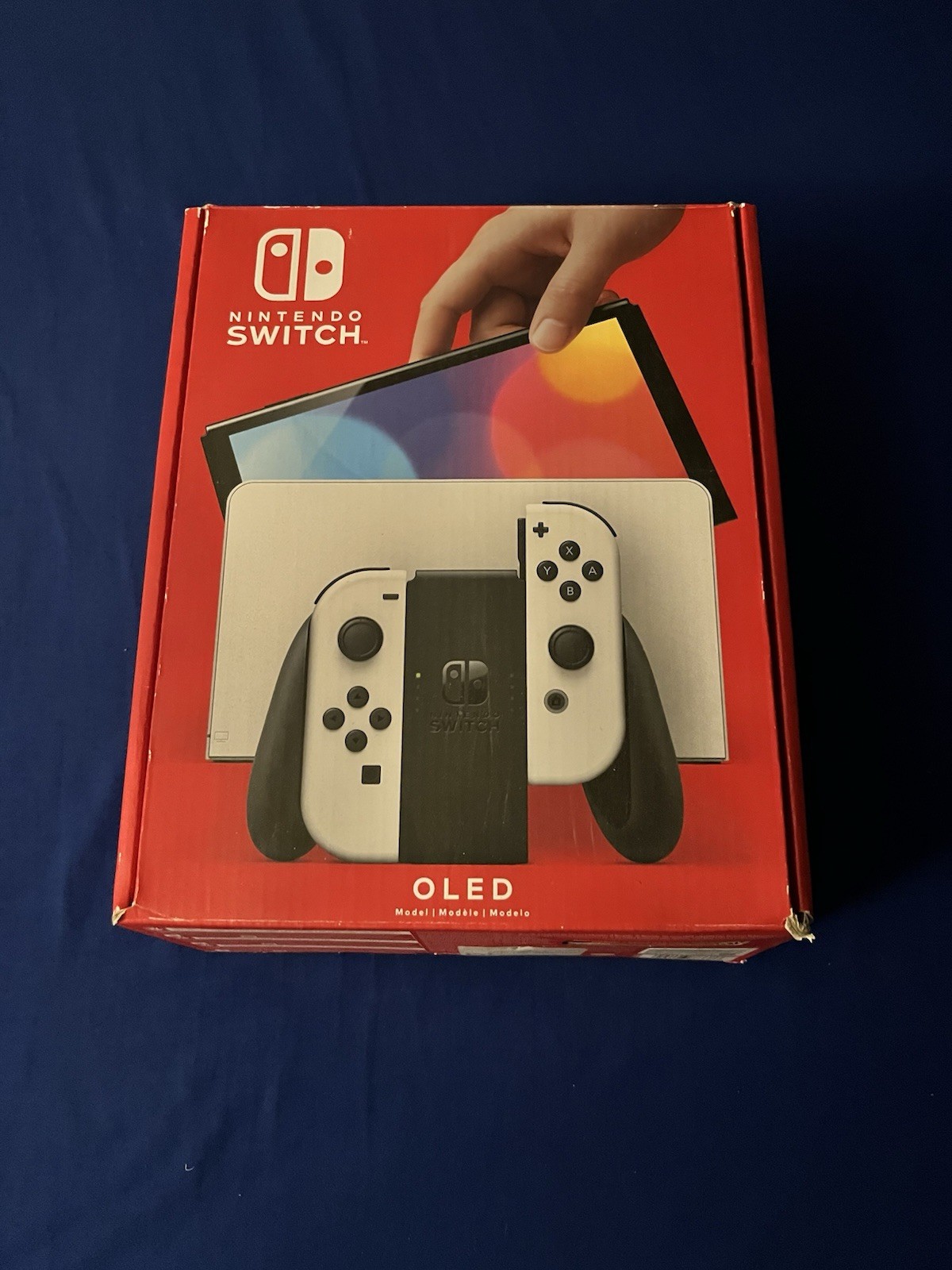 Nintendo Switch OLED Model 64GB White – Switch Case + Accessories