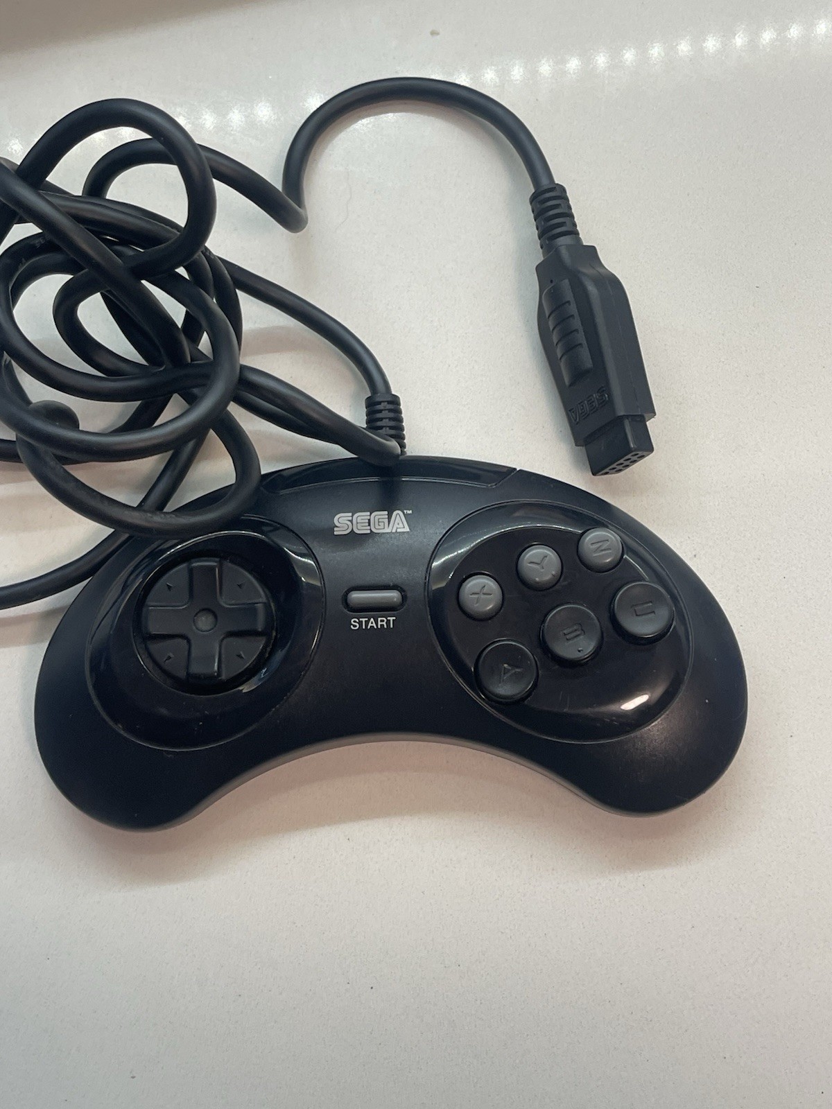Sega Genesis Model 1 MK-1601 Console System Bundle Tested with Aladin game