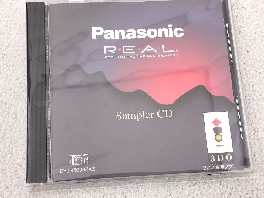 JUNK Panasonic 3DO REAL FZ-1 Console system Used w/controller Japan Junk
