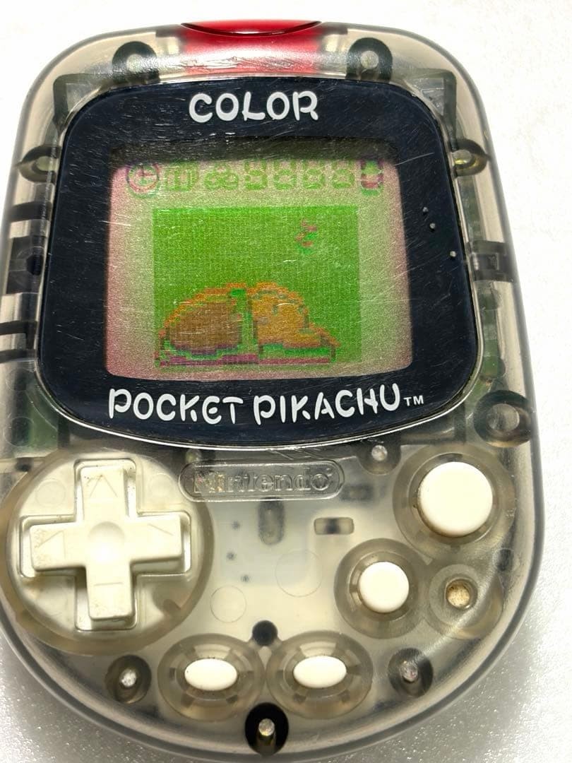 Nintendo Pokemon Pocket Pikachu Color MPG-002 Console Only Pedometer Tested work