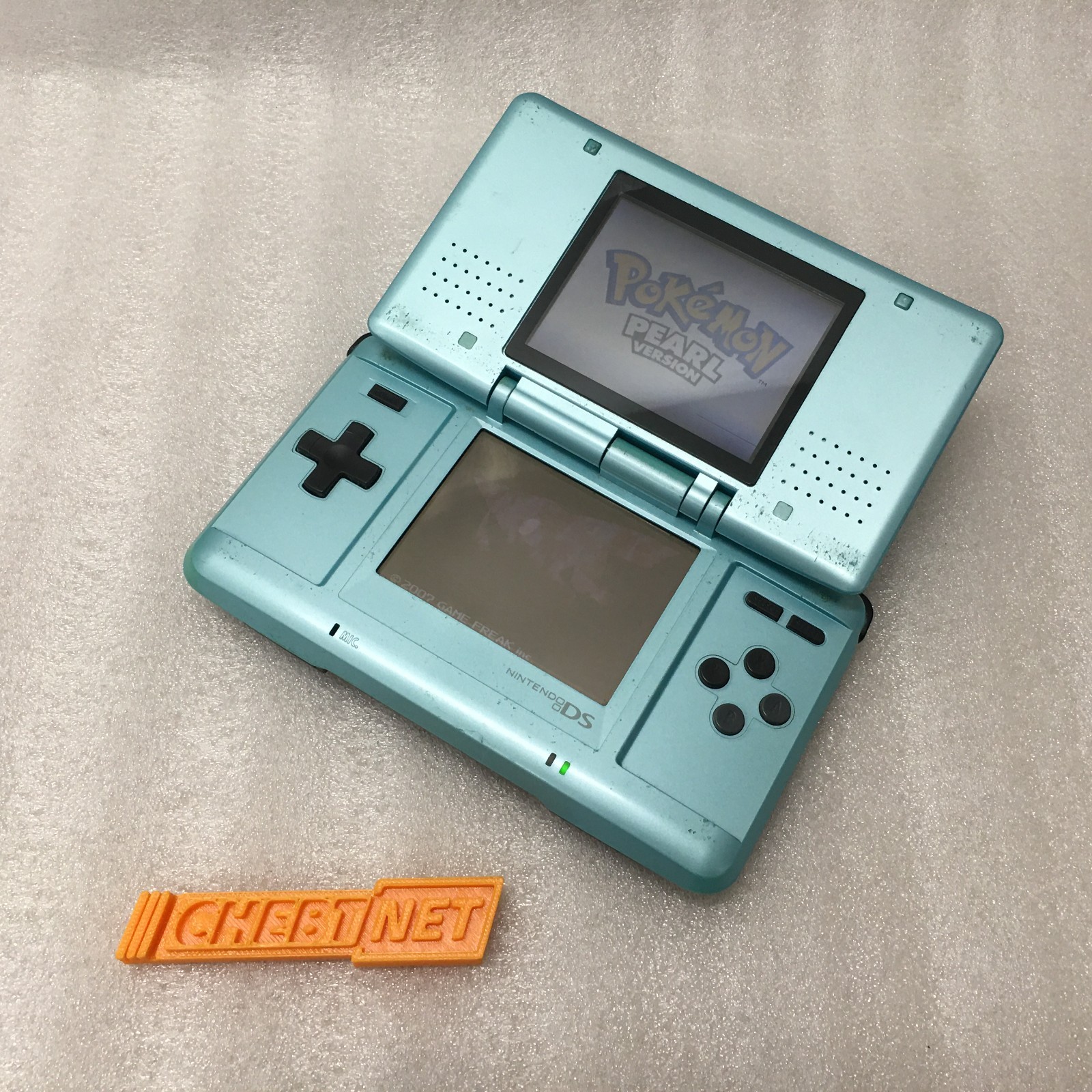 Nintendo DS Teal – TESTED with a few dead pixels