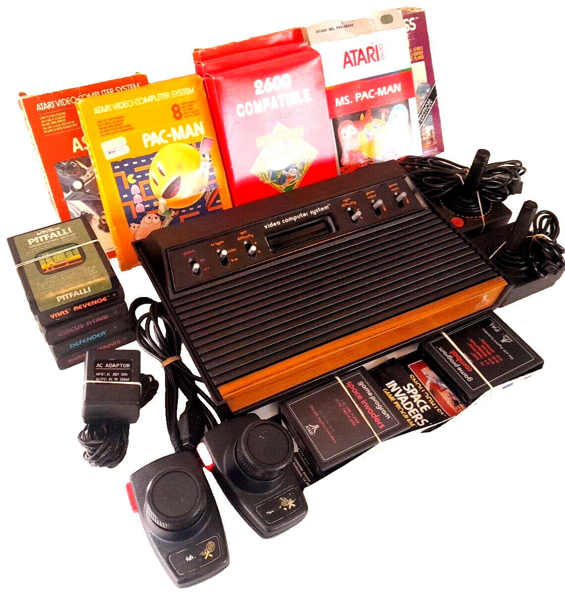 VINTAGE ATARI COMPUTER VIDEO SYSTEM MODEL CX-2600U