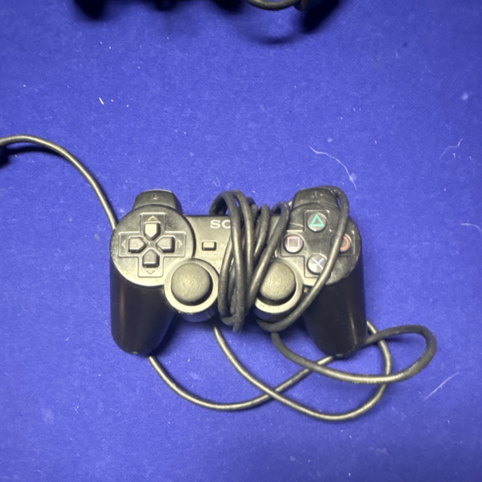 Sony PlayStation 2 Black Console Bundle, 2 Controllers, 3 Games, DVD Playback