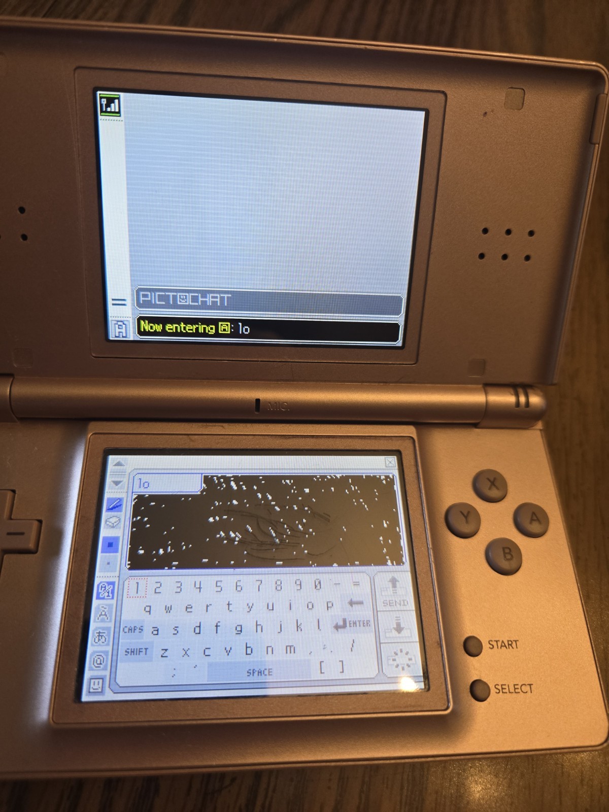 Nintendo Ds Lite Metallic Pink, Console Only, No Stylus No Charger TESTED WORKS
