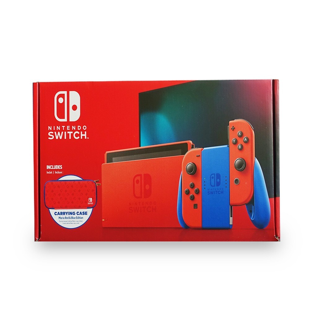 new + free shipping Nintendo Switch Mario Red & Blue Edition – 32GB