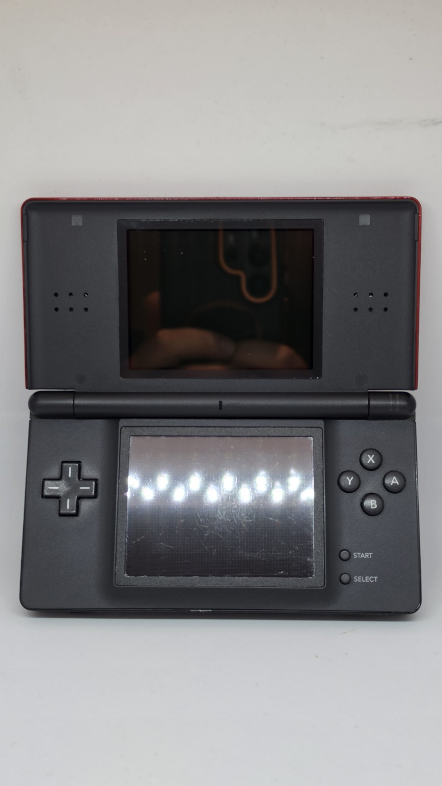 Nintendo DS Lite Crimson Red Bundle Indiana Jones MX vs ATV Tested