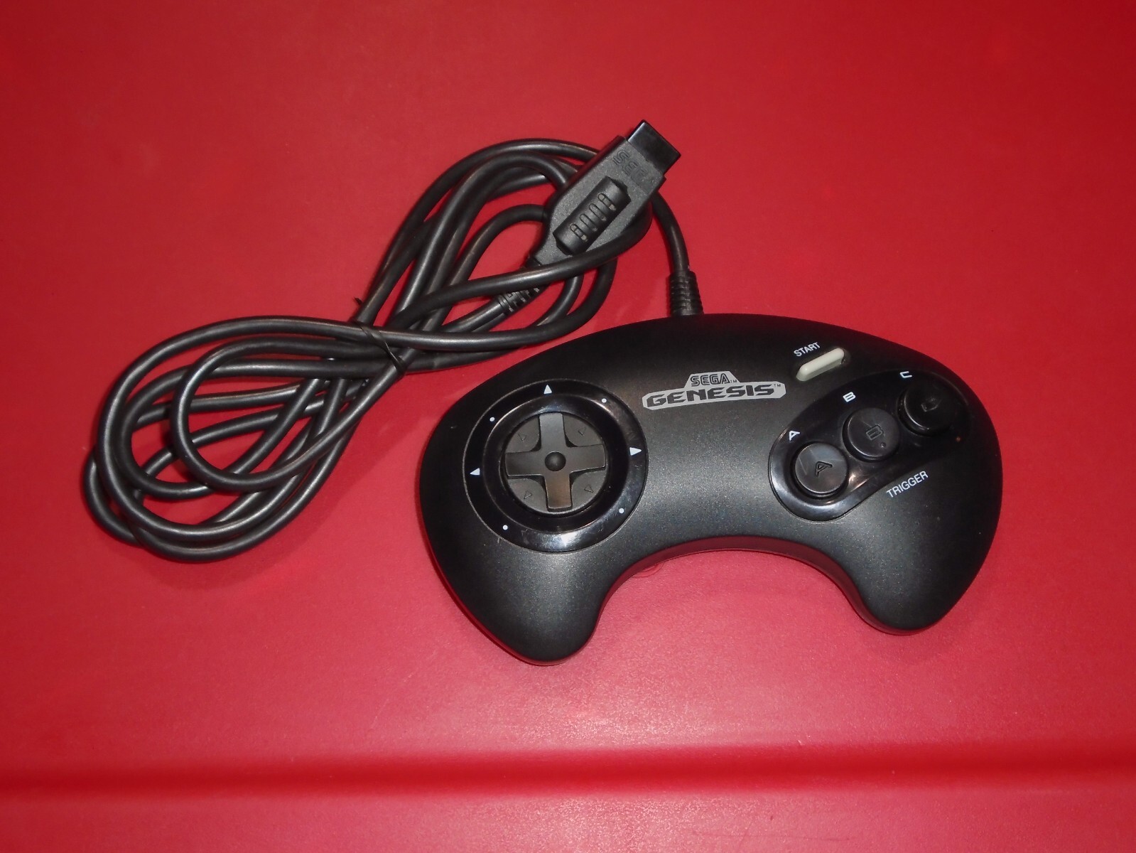 Sega Genesis Model 1 (1601) Bundle Power Base Converter (1620) AC RF Controller+
