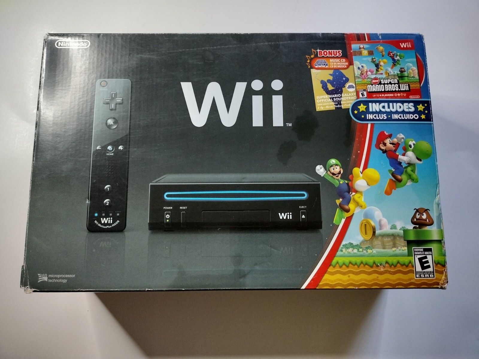 Nintendo Wii Limited Bundle Black Console Complete w/ box + manuals! Also Extras