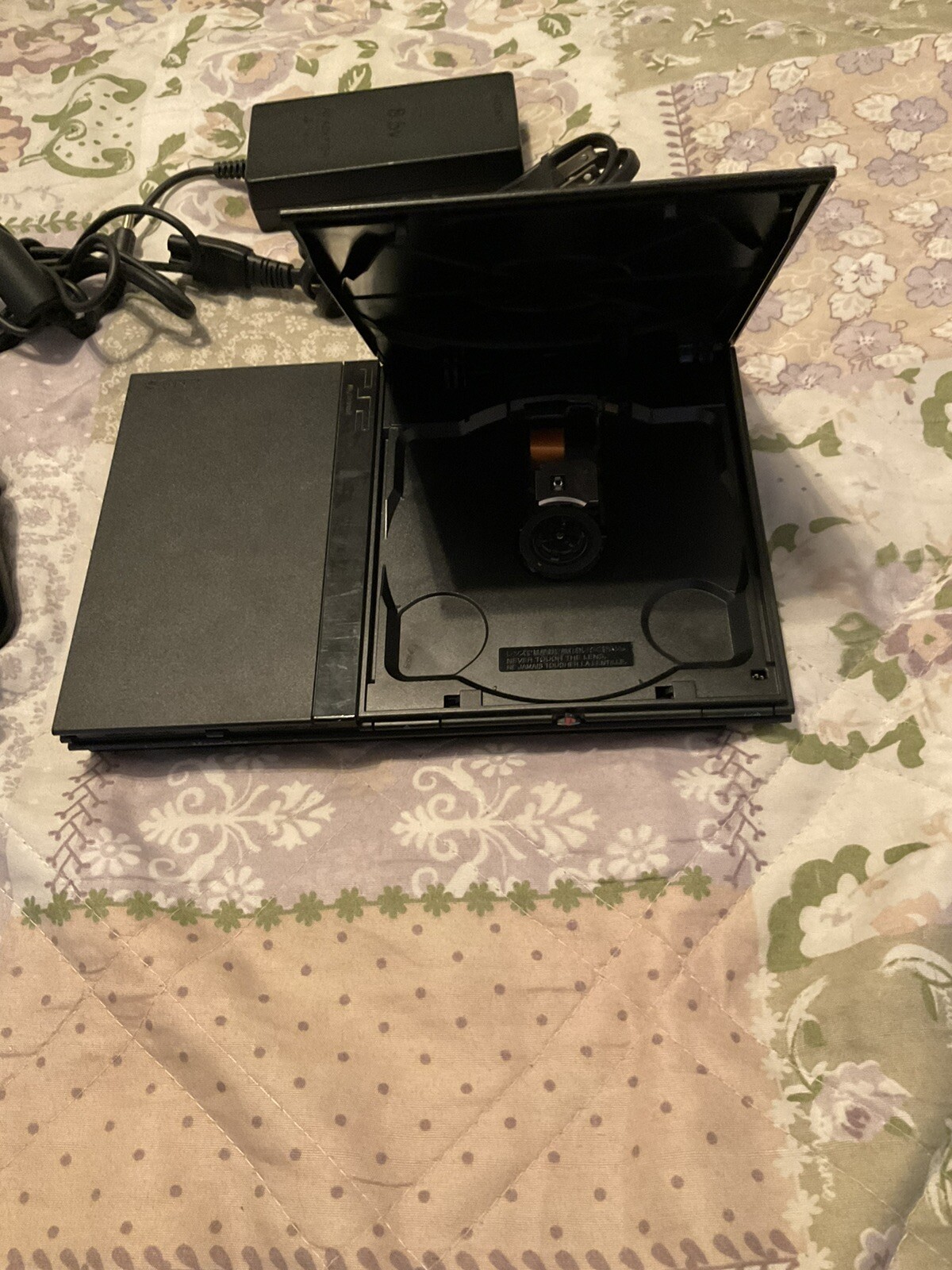 Sony PlayStation 2 Slim Line Version 1 Console – Charcoal Black (SCPH-70012)