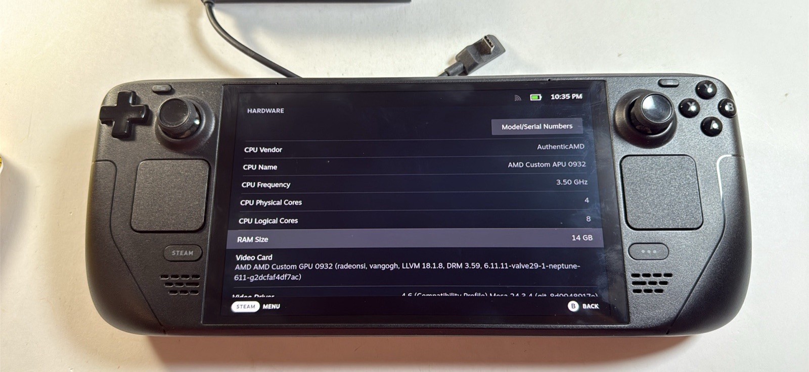 Steam Deck OLED 1 TB w/ Carry Case , Dock and Power Adapter