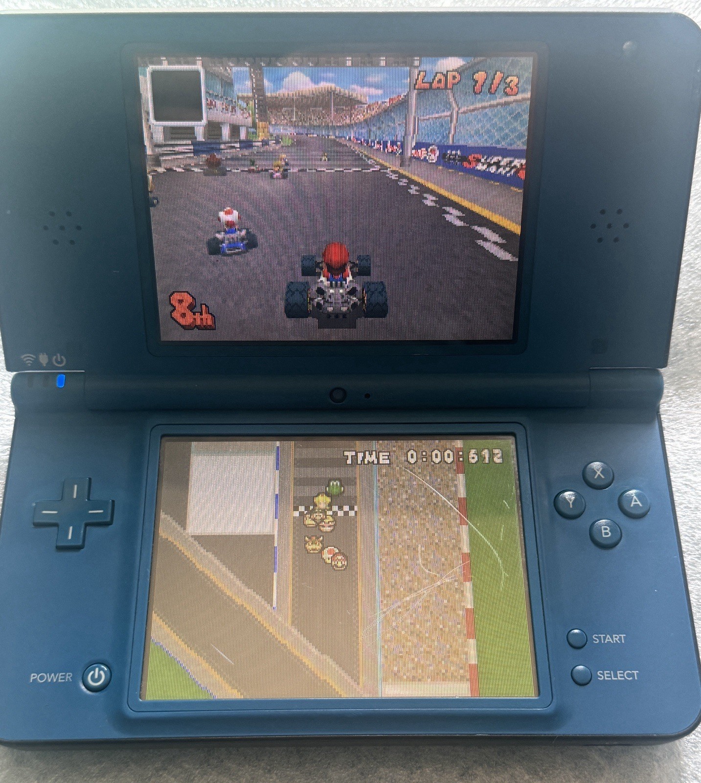 Nintendo DSi XL Handheld Console Midnight Blue Fully Tested *Please Read*