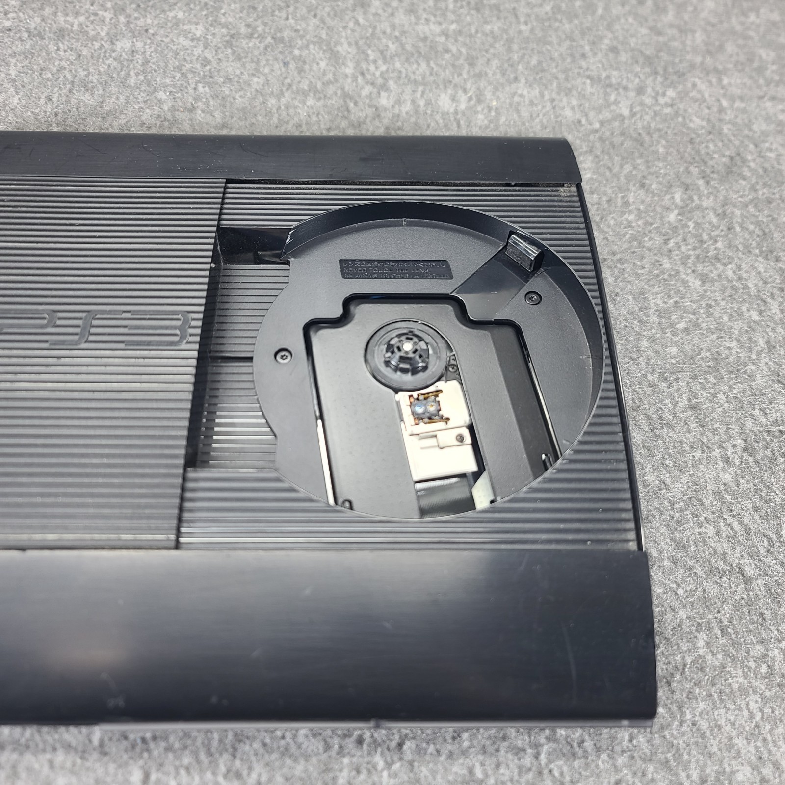 Sony PS3 Super Slim 250GB Black Console Bundle CECH-4201B Controller Cords Works