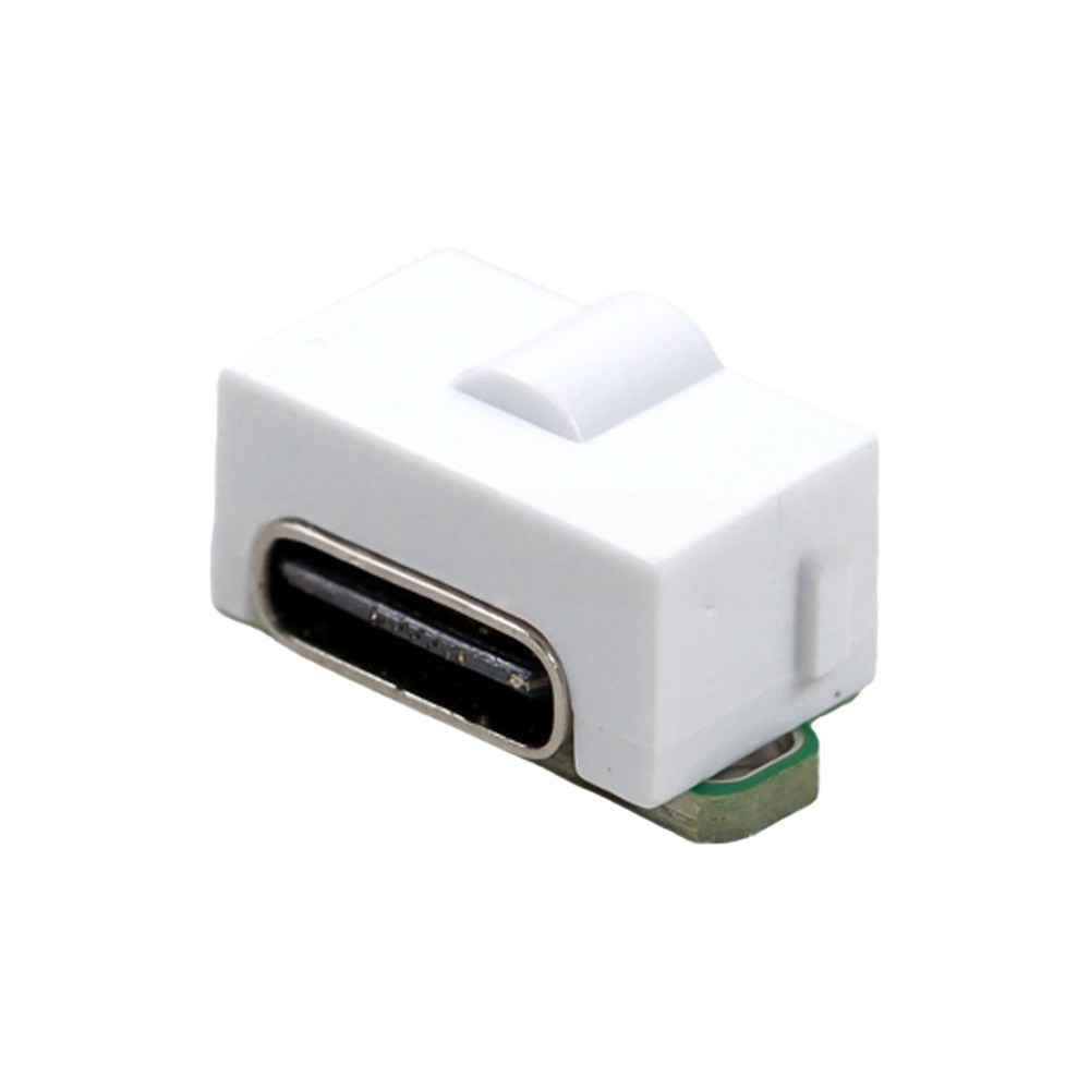 Fit For Gameboy Advance SP GBA SP USB-C Charging Audio Port Mod White Insert US