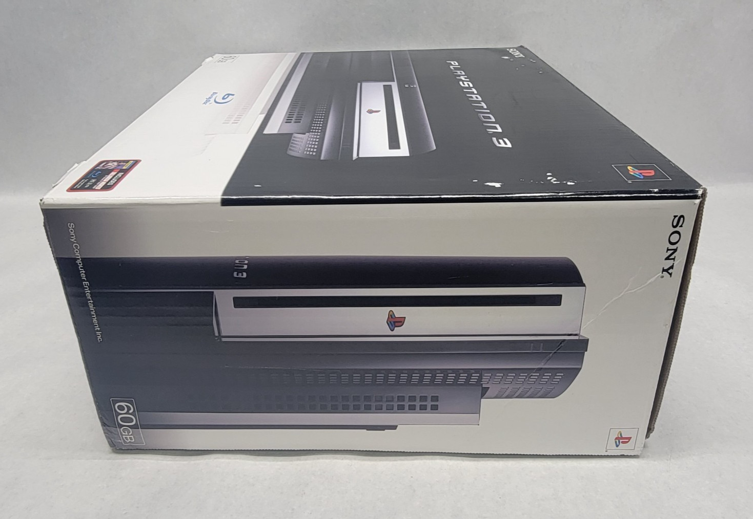 PS3 Fat CECHA01 60GB Backwards Compatible BOX, PACKING & CARDBOARD INSERTS ONLY