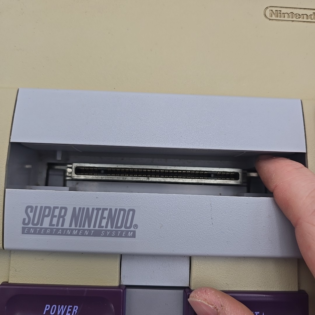 Super Nintendo System SNES Console Tested New Controllers, Rca Cable And Power