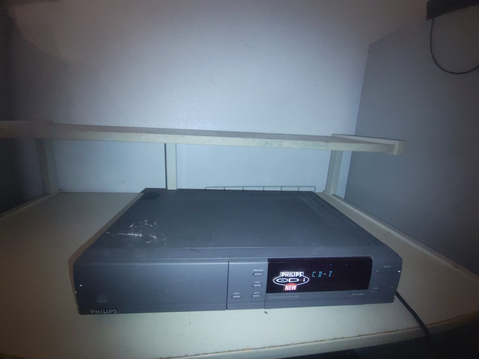 Philips CD-i Home Console Black Composite RCA RF Multimedia Player