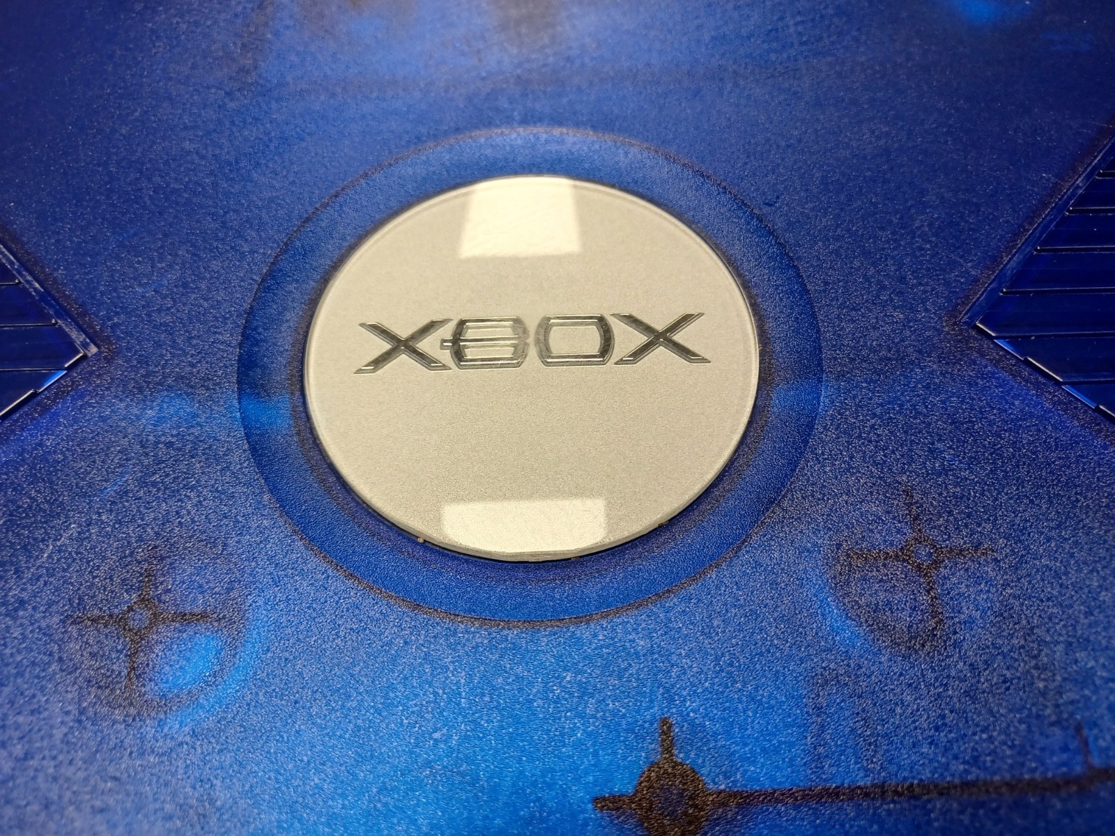 Original Microsoft Xbox Console Ice Blue Halo 2 BELL CANADA 2004 Edition RARE