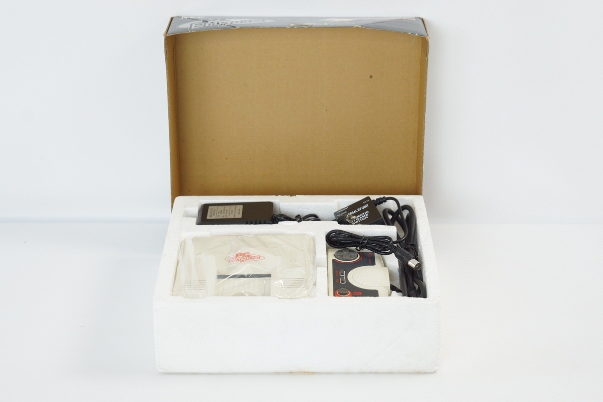 PC Engine Console System Boxed PI-TG001 Tested 86028953E