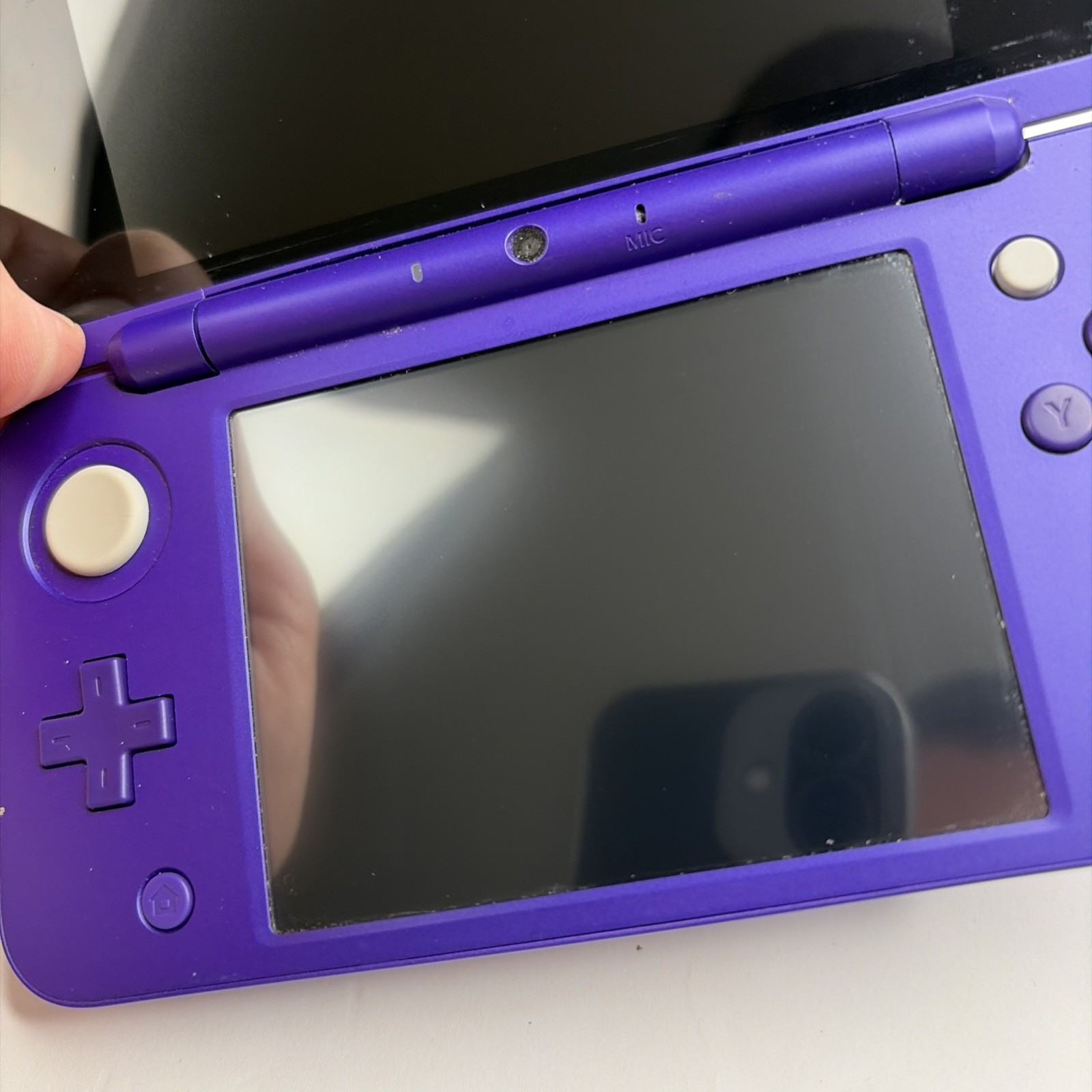 New Nintendo 2DS XL Console – Purple Silver W Charger Stylus US Model