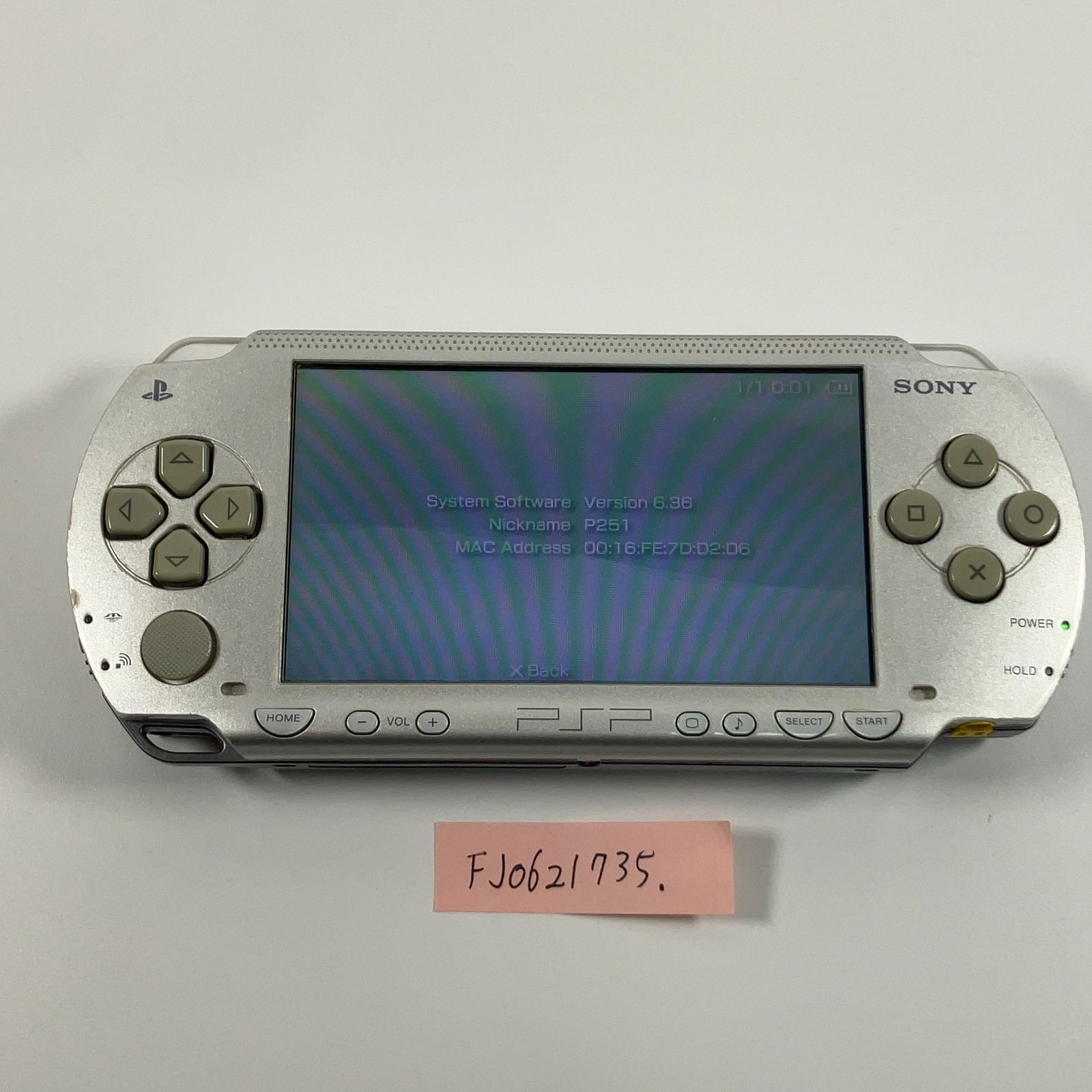 Sony PSP-1000 Silver Tested & Working Region Free – Handheld Only