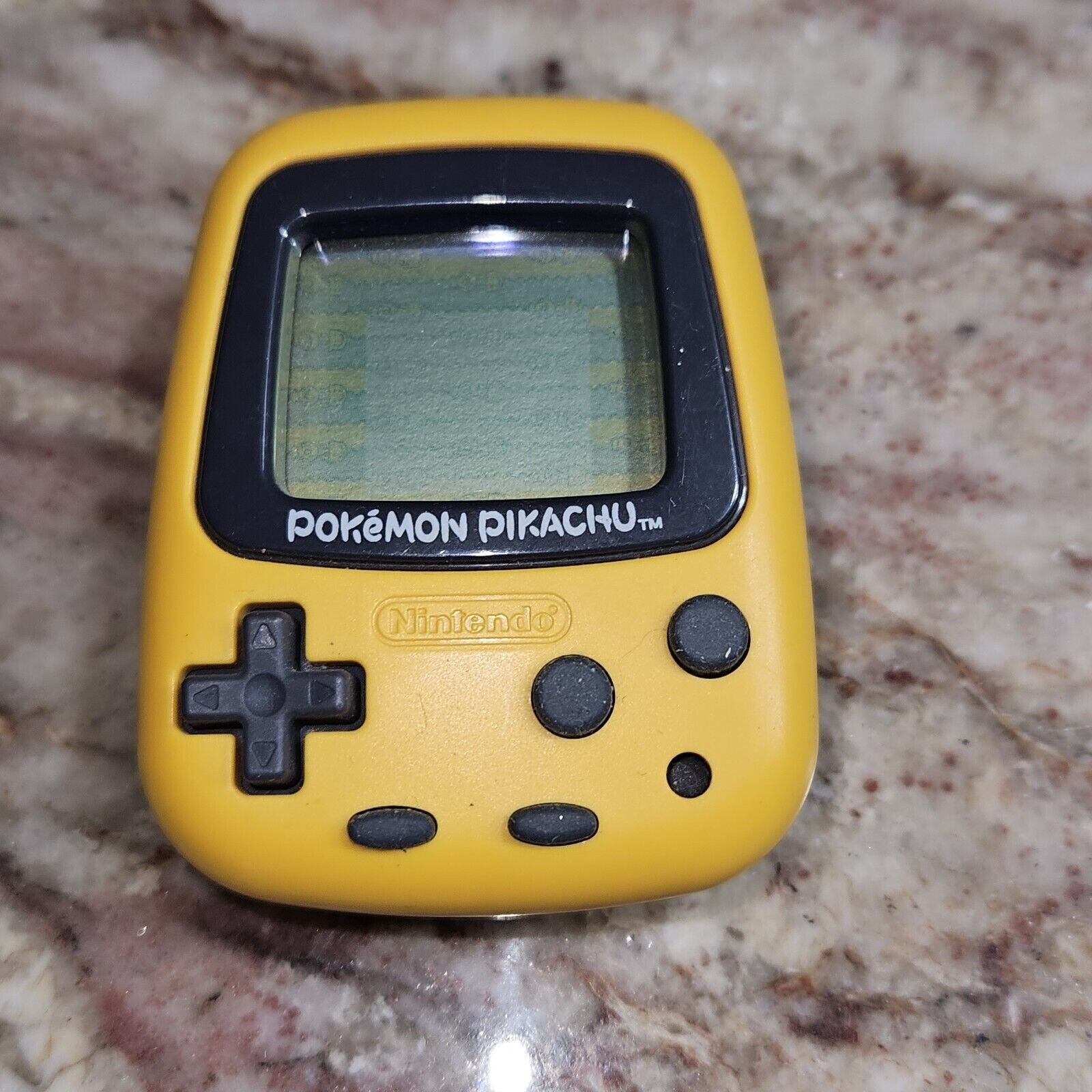 Pocket Pikachu Yellow Pedometer Pokemon Good Tested Japan