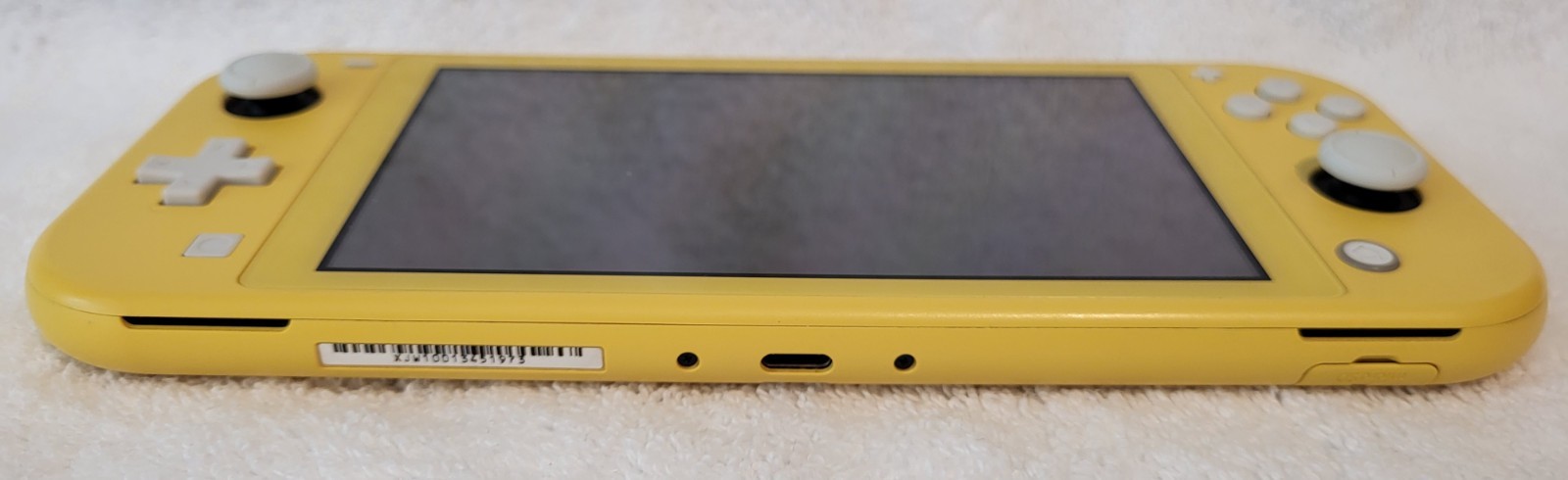 Nintendo Switch Lite Yellow Console System w/ Matching Box, OEM HDMI, & Manual